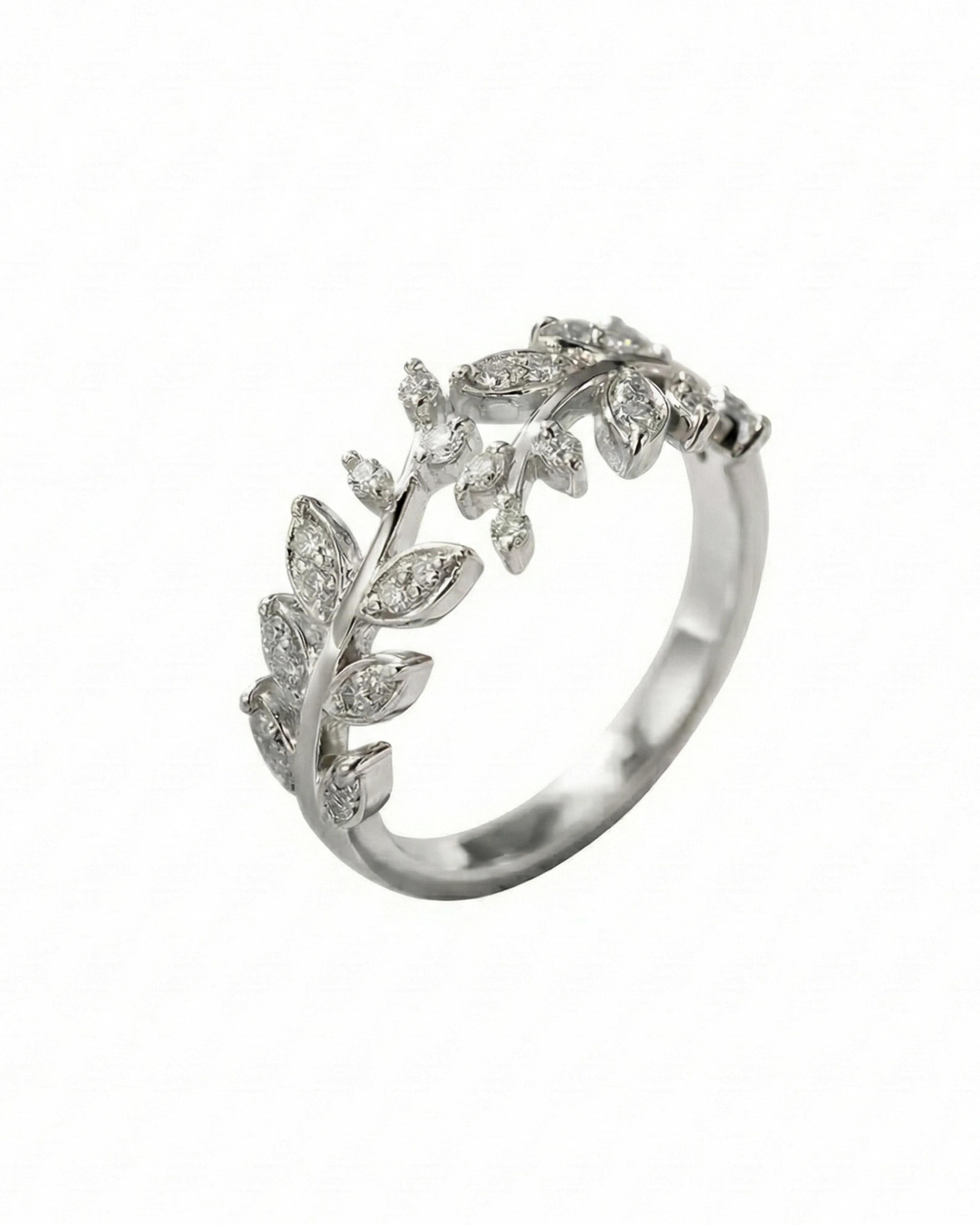 Silver Meadow Vine Ring – 925 Sterling Silver - 925 sterling silver | Silver Jems